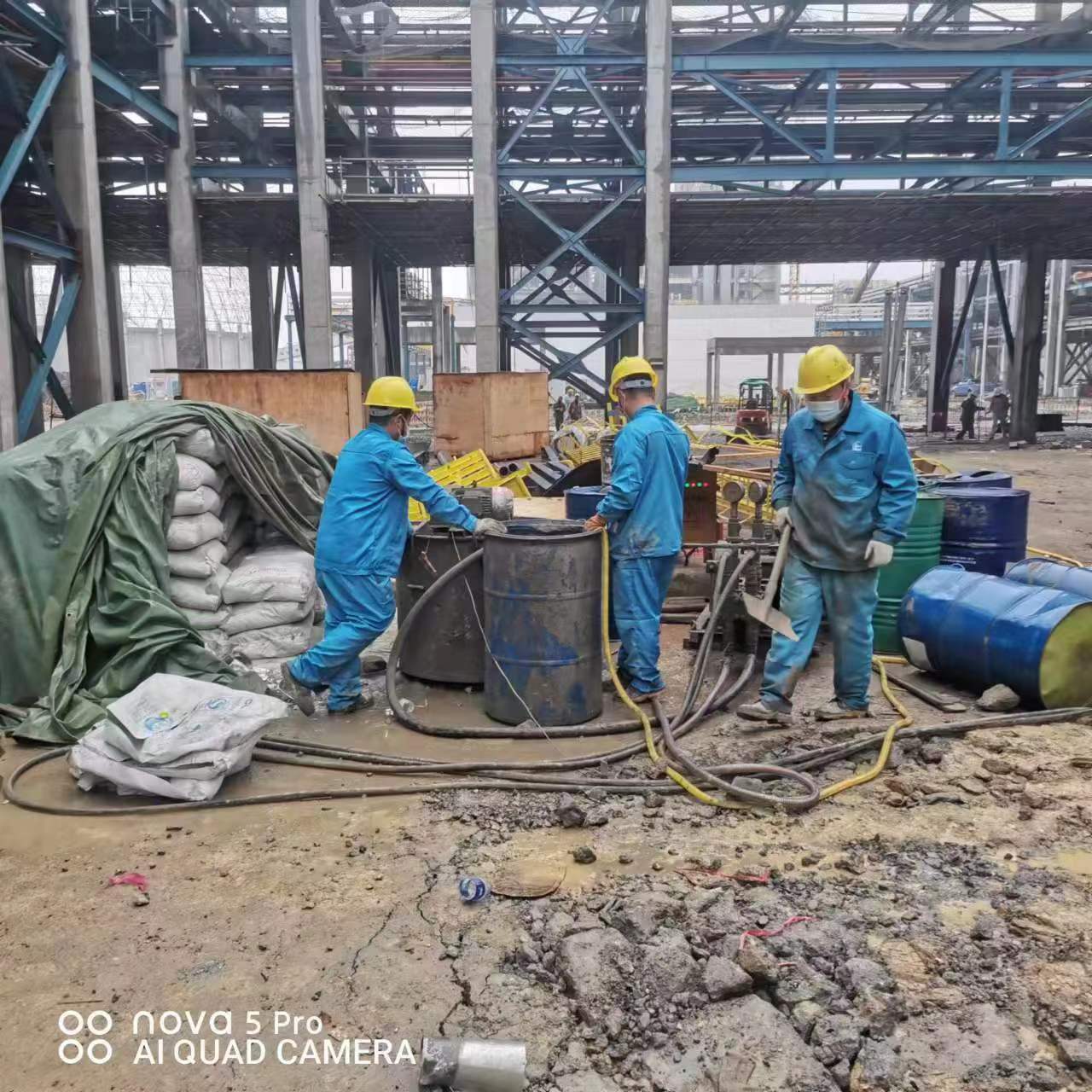 吉首设备基础下沉沉降注浆加固施工